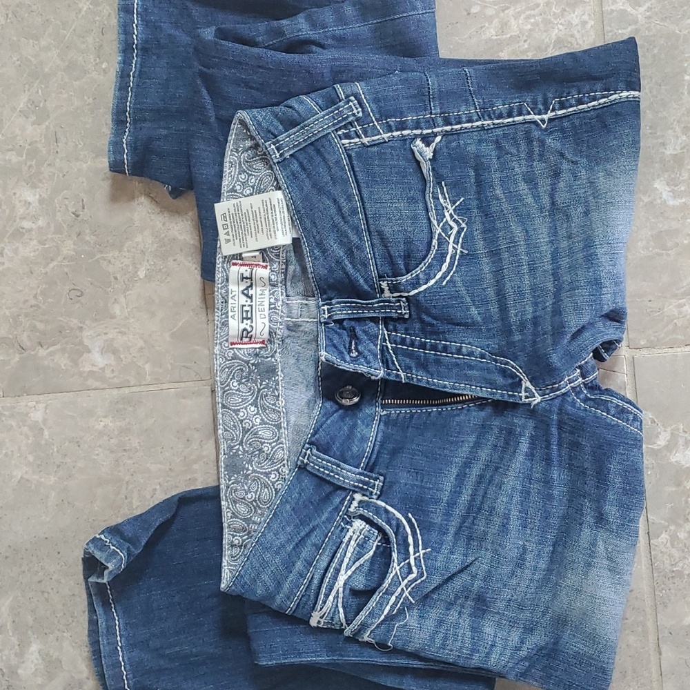 Ariat boot cut jeans size 27, length 36